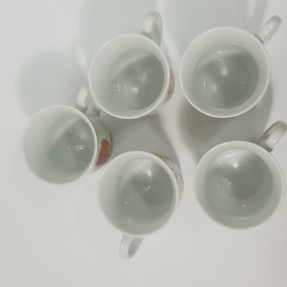 TULIP TIME TEA CUP BY SHAFFORD SET OF 6 CUPS ONLY - Picture 3 of 8